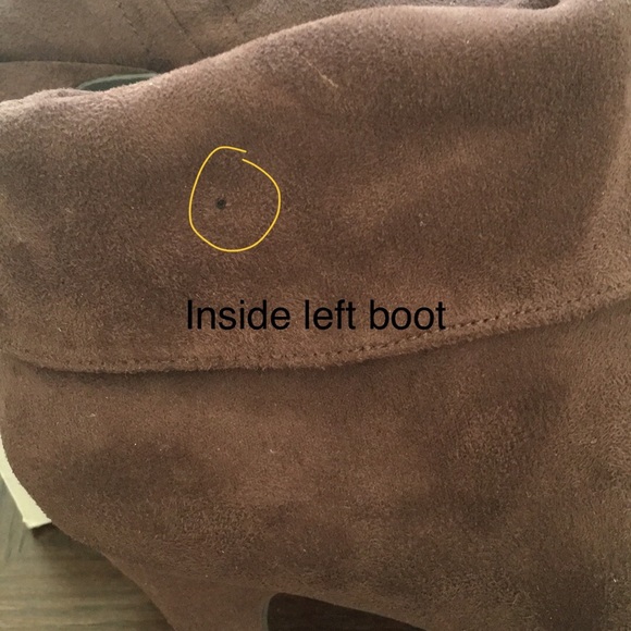 R2 Brown faux suede booties Never Worn - Picture 8 of 8